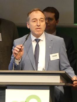 Jürgen Dierauff, stellvertretender Vorsitzender der ISN und Schweinemäster aus Franken ©ISN