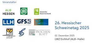 Die Veranstalter des Hessischen Schweinetages 2025 (Quelle: Screenshot aus dem Veranstaltungsflyer)
© Screenshot aus dem Veranstaltungsflyer