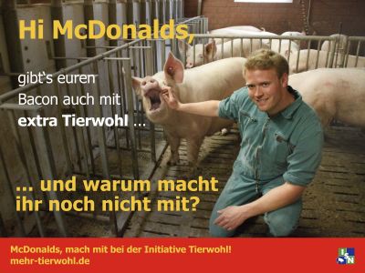 Plakat McDonalds Klein