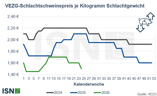 VEZG KW 24 -10 Cent Absturz