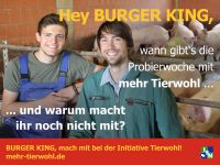 Plakat BurgerKing Klein